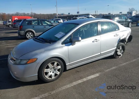 2008 Honda Civic Lx из США, поврежденный, VIN 2HGFA16508H355551